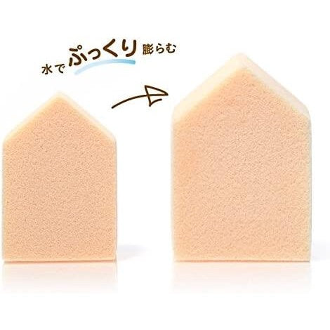 ［In stock］ Rosie Rosa Jelly Touch Sponge House Shape 6P (Makeup Sponge/Puff) Chantilly