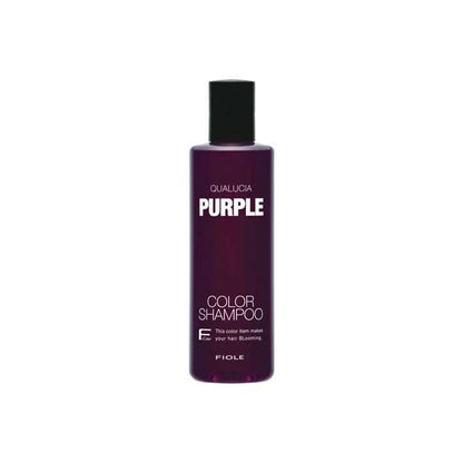 ［In stock］ FIOLE Qualucia Color Shampoo - Purple / Pink / Ash / Orange (250mL)