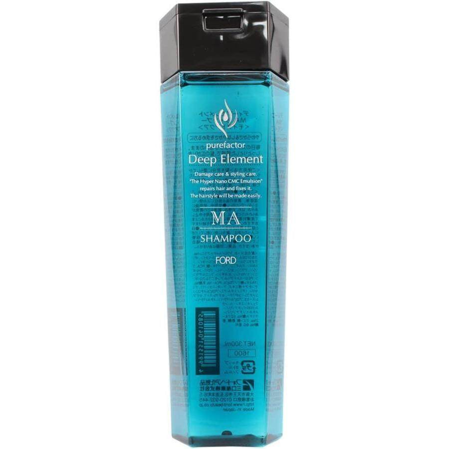 ［In stock］ Ford Purefactor Deep Element Shampoo - Silky Velvet / Moist Aqua (300mL / 700mL / 1000mL)