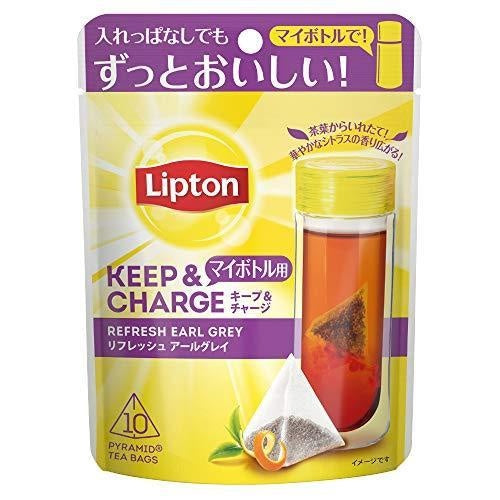 Lipton Keep & Charge Refresh Earl Grey Tea bag 1pack (10 bags)