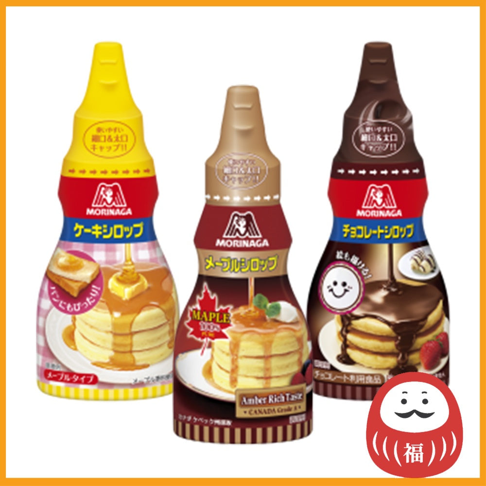 Morinaga Cake Syrup / Maple Syrup / Chocolate Syrup