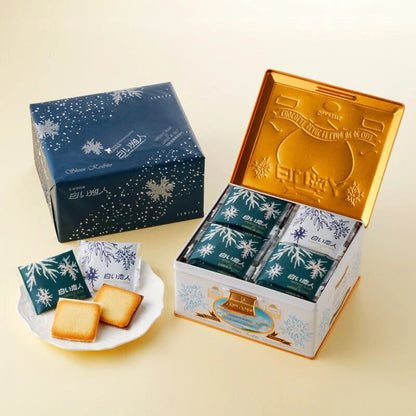 Shiroi Koibito (White & Black) - 24pcs (Box)/ 36pcs (Can)/ 54pcs (Can) Chocolate Langue de chat Sweets