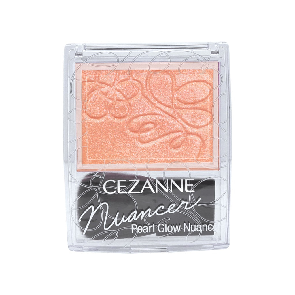 ［In stock］ Cezanne Pearl Glow Nuancer Highlighter - N1 Coral Shower / N2 Lilac Mood (1pc)