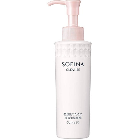 Kao Sofina Facial Cleanser for Dry Skin - Liquid (150mL) / Cushion Foam (120g)