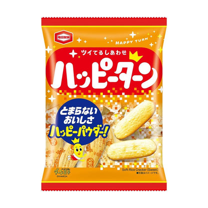 Kamedaseika Happy Turn Rice Crackers (96g)