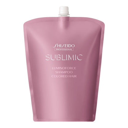 Shiseido Sublimic Luminoforce Shampoo Series Bottle / Refill