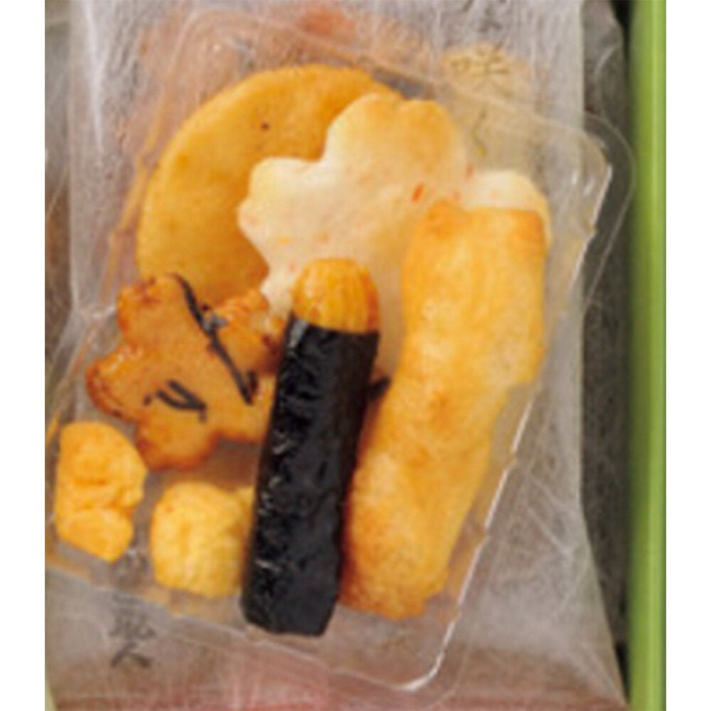 Mitsukoshi Isetan Ganko Shokunin Hanasakusaku Senbei (Crackers) 16 bags