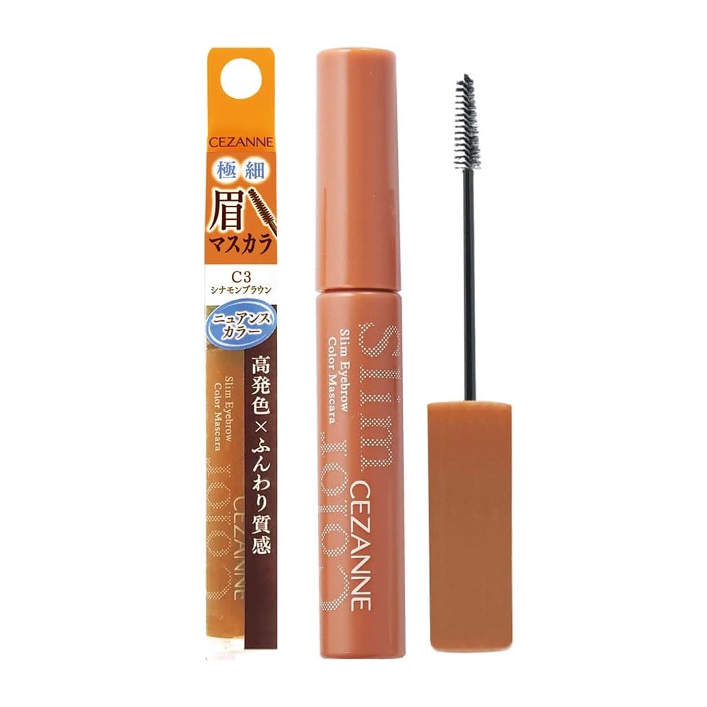 Cezanne Ultra Fine Eyebrow Mascara - C2 Mauve Brown / C3 Cinnamon Brown (1pc)