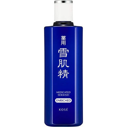 Kose Sekkisei Medicated Enriched Emulsion (140mL) / Skin Lotion (200mL / 360mL / 500mL)