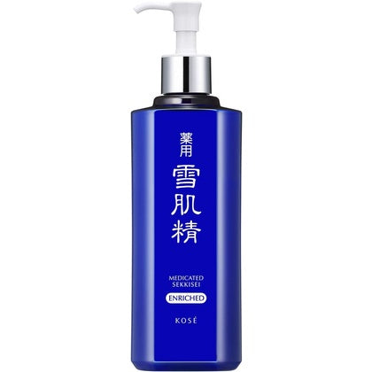 Kose Sekkisei Medicated Enriched Emulsion (140mL) / Skin Lotion (200mL / 360mL / 500mL)