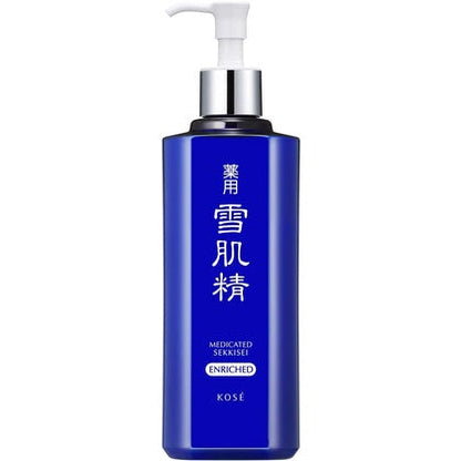 Kose Sekkisei Medicated Enriched Emulsion (140mL) / Skin Lotion (200mL / 360mL / 500mL)