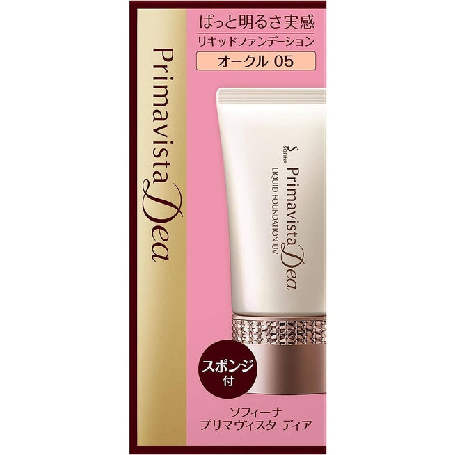 Kao Sofina Primavista Dea Liquid Foundation UV - Ochre 03 / Ochre 05 (1pc)