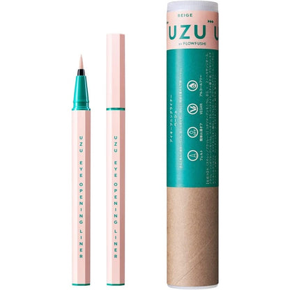 ［In stock］ UZU BY FLOWFUSHI Eye Opening Liner - Beige / Pink / Pastel Green / Blue / Orange / Burgundy / Brown / B Black