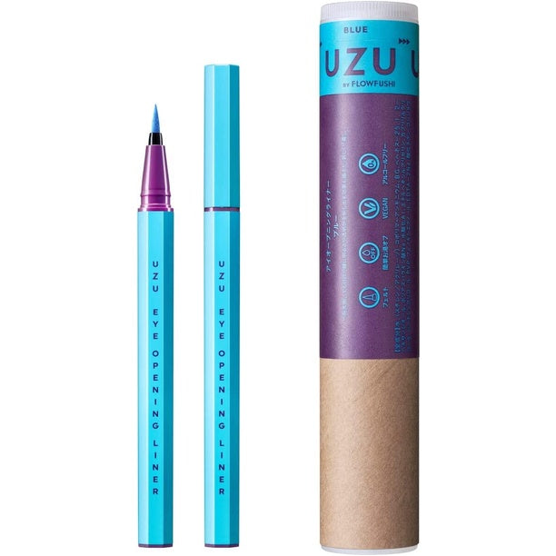 ［In stock］ UZU BY FLOWFUSHI Eye Opening Liner - Beige / Pink / Pastel Green / Blue / Orange / Burgundy / Brown / B Black