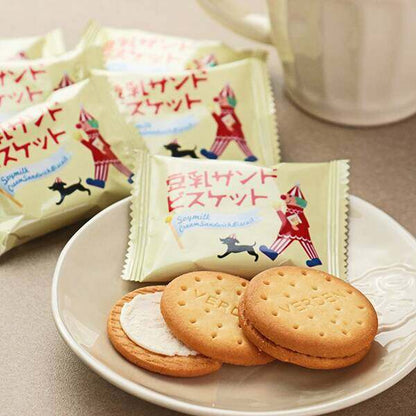 KALDI COFFEE FARM Soy Milk Sandwich Biscuits 10pcs