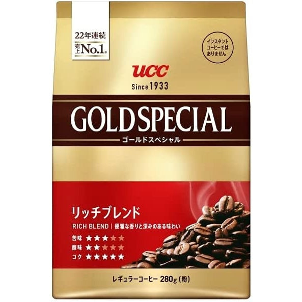 UCC Gold Special Coffee Powder/Beans - Special Blend/Rich Blend/Kirimanzaro Blend/Full Body Blend