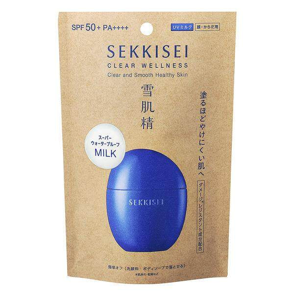 Kos Sekkisei Clear Wellness UV Defense Milk SPF50+/PA++++ - Pore Care / Mild (50mL)