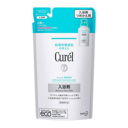 Kao Curel Moisture Bath Milk (420mL / 360mL Refill)