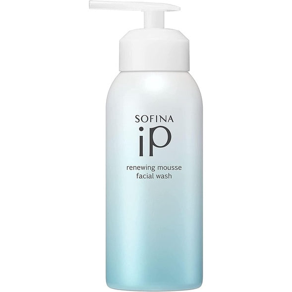 Kao Sofina iP Renewing Mousse Facial Wash (200g / 200g Refill)