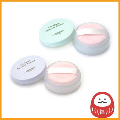 Ida Laboratories CANMAKE Oil Block Mineral Powder - C01 Fluffy Mint / 01 Clear