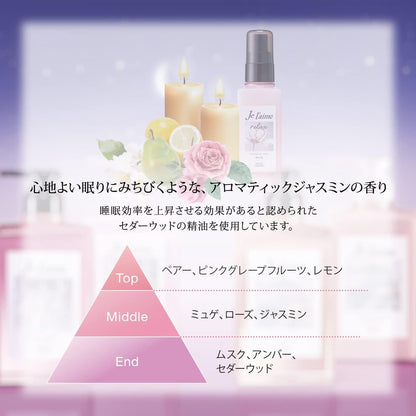 ［In stock］ Kose Cosmeport Je L'aime Relax Overnight Care Milk Hair Treatment (120mL)