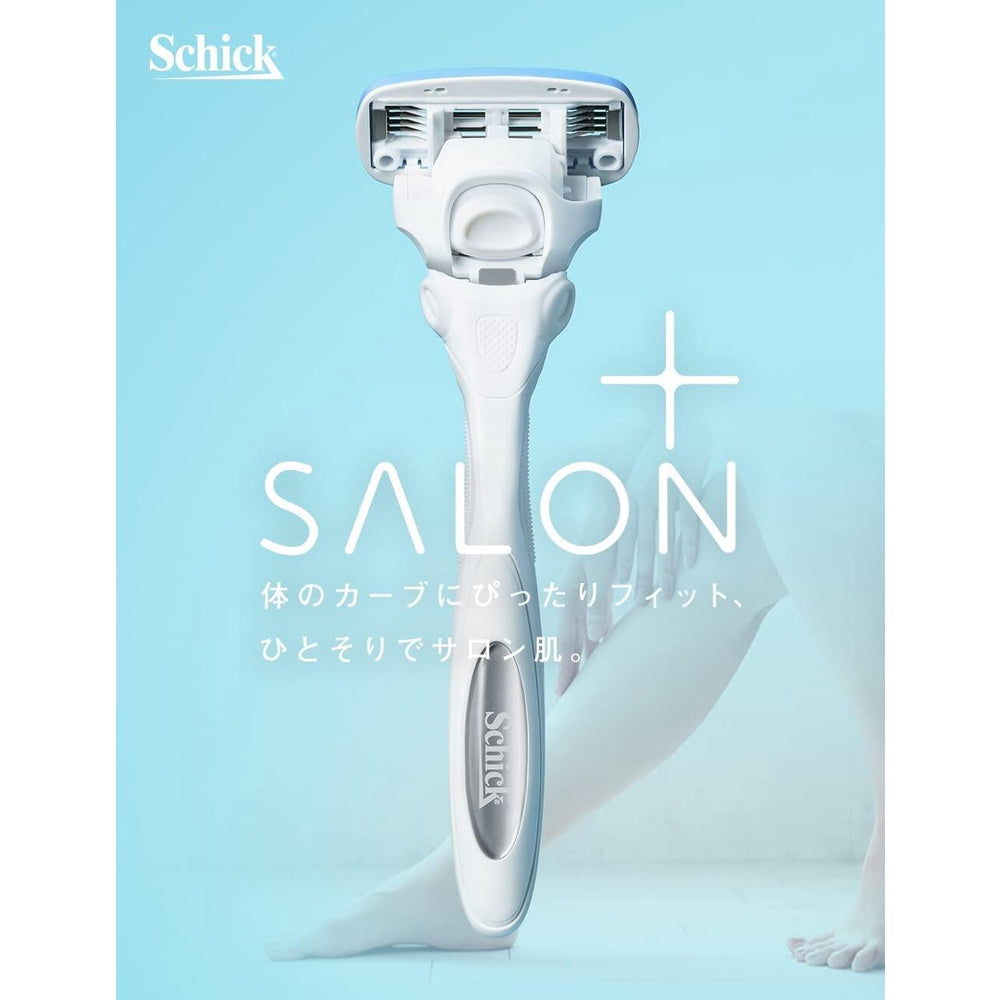 Schick Hydrosilk Salon Plus Holder with Blade (1pc) / Replacement Blades (3pc)