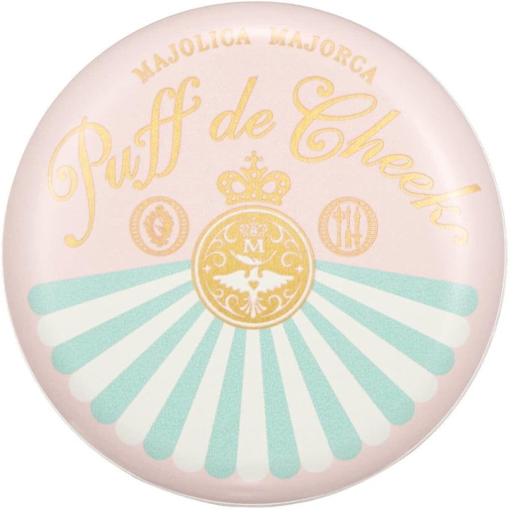 Shiseido Majolica Majorca Puff de Cheek - PK301 Peach Macaron / RD303 Mandarin Mix (1pc)