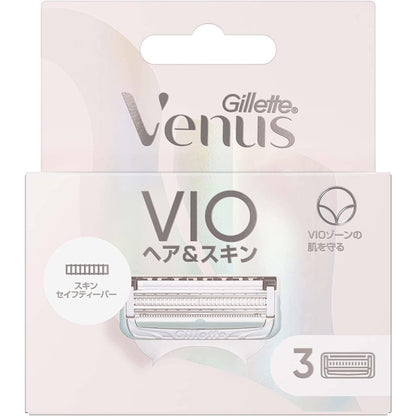 P&G Gillette Venus VIO Razor Holder with Blade (1pc) / Replacement Blades (3pcs)