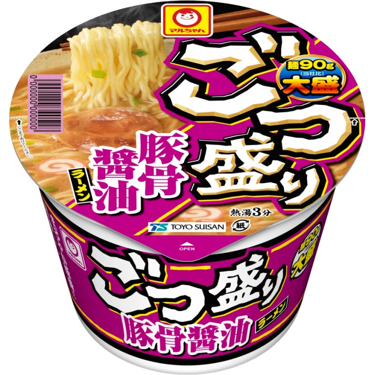 Toyo Suisan Maruchan Gotsumori Instant Ramen - Salt Dandan Noodles / Tonkotsu Soy Sauce / Corn Miso / Wonton Soy Sauce (1 cup)