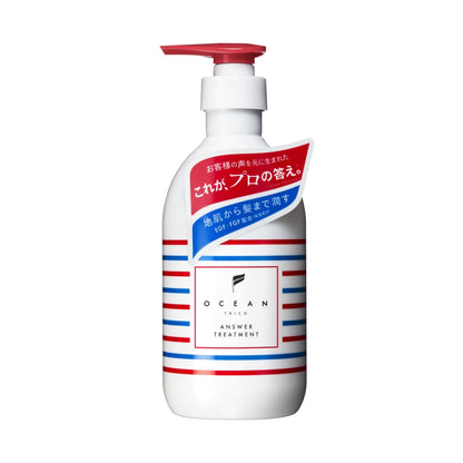 Ocean Trico Answer Hair Treatment - Regular / Moist (400mL / 350mL Refill)