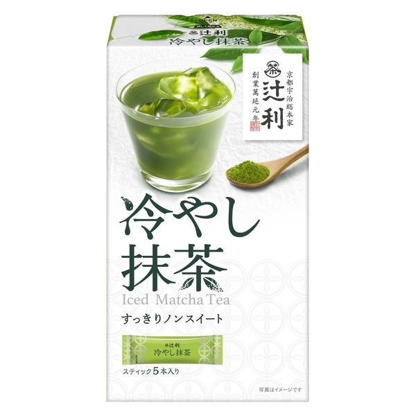 Kataoka Bussan Tsujiri Cold Matcha Lemon / Matcha (5 pieces)