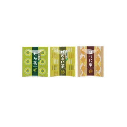 Ooigawachaen Green Tea Bag Assortment - Sencha / Genmaicha / Hojicha (60 tea bags)