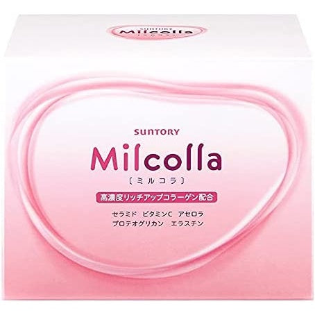 Suntory Milcolla High Concentration Rich Up Collagen 30 Day Supply 30 Packets