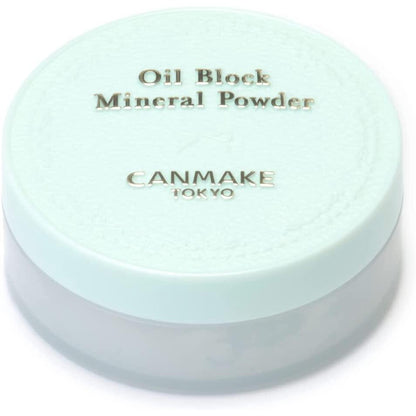 Ida Laboratories CANMAKE Oil Block Mineral Powder - C01 Fluffy Mint / 01 Clear