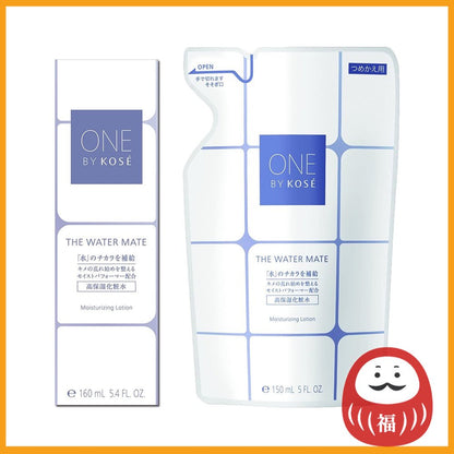 One by Kose The Water Mate Highly Moisturizing Lotion (160mL / 150mL Refill)