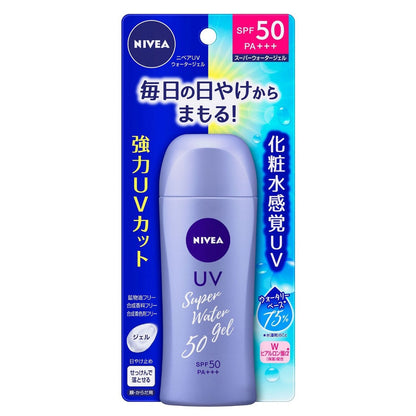 Kao NIVEA SUN Protect Water Gel SPF50 - 80g / Pump 140g /Refill 125g