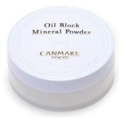 Ida Laboratories CANMAKE Oil Block Mineral Powder - C01 Fluffy Mint / 01 Clear