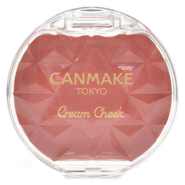 Ida Laboratories CANMAKE Cream Blush - Sweet Apricot/Almond Terracotta/Caramel Latte/Tangerine Tea/Clear Red Heart