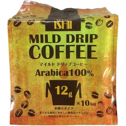 Seijo-Ishii Original Rich Drip Coffee (Medium deep roast) / Mild Drip Coffee (Medium roast) 10 bags