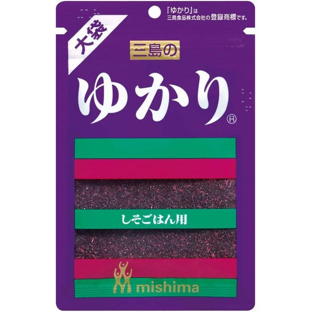 Mishima Yukari Furikake Large Size - Red Shiso / Red Shiso with Dried Plums