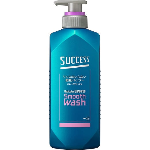 Kao Success No Rinse Medicated Shampoo Smooth Wash - Regular / Extra Cool (400mL / 320mL Refill)