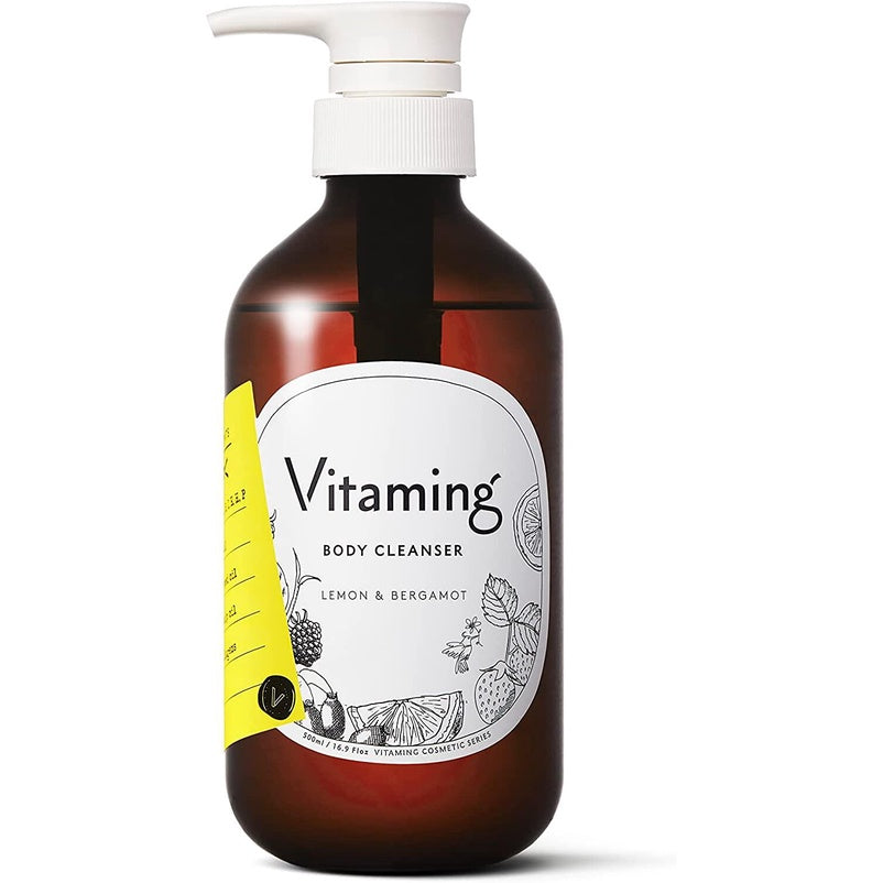 Vitaming Refreshing Body Soap Pump (500mL / 400mL Refill)