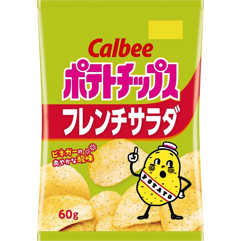 Calbee Potato Chips French Salad/Soy Sauce Mayonnaise/Happy Butter~