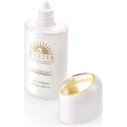 Anessa Day Serum Sunscreen for morning and daytime (serum/cream/milky lotion)  fresh floral scent SPF50+/PA++++ 30 mL