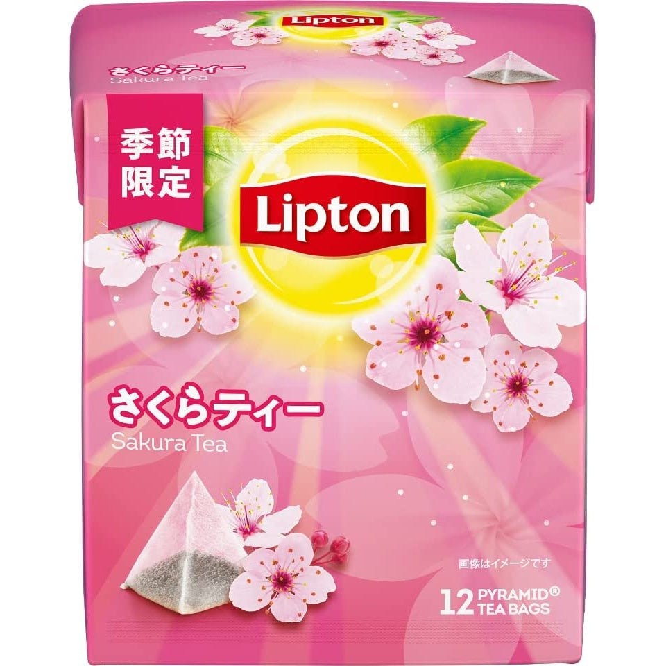 【Japan Limited】Lipton Black Tea Sakura Tea/Peach Mix Tea/Apple Tea/Mixed Berry Tea/Assortment pack