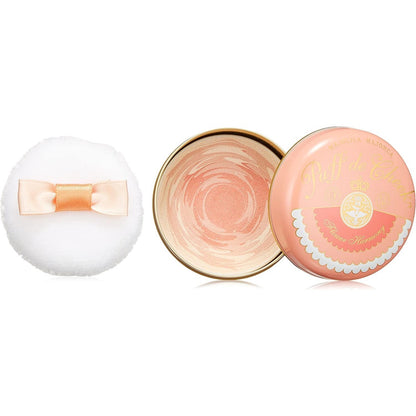 Shiseido Majolica Majorca Puff de Cheek - PK301 Peach Macaron / RD303 Mandarin Mix (1pc)