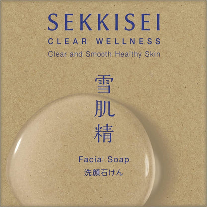 ［In stock］ Kose Sekkisei Clear Wellness Facial Soap (100g)