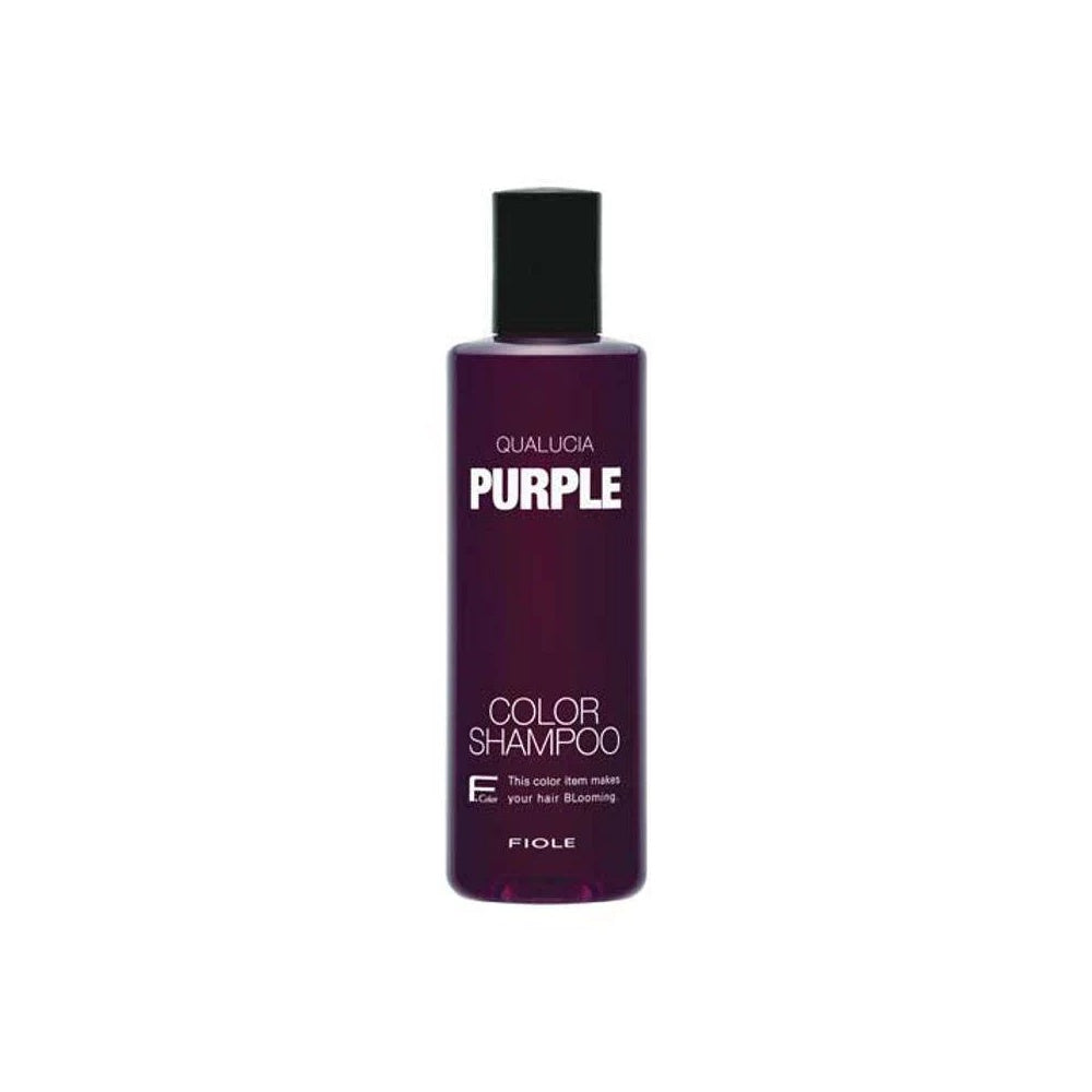 FIOLE Qualucia Color Shampoo - Purple / Pink / Ash / Orange (250mL)