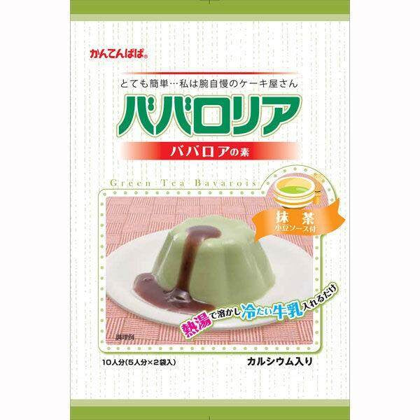Kantenpapa Bavaloria Green Tea / Green Tea Pudding Mix