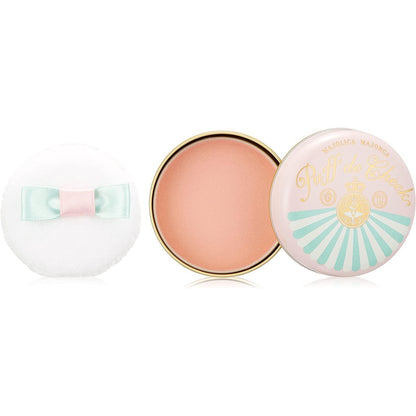 Shiseido Majolica Majorca Puff de Cheek - PK301 Peach Macaron / RD303 Mandarin Mix (1pc)